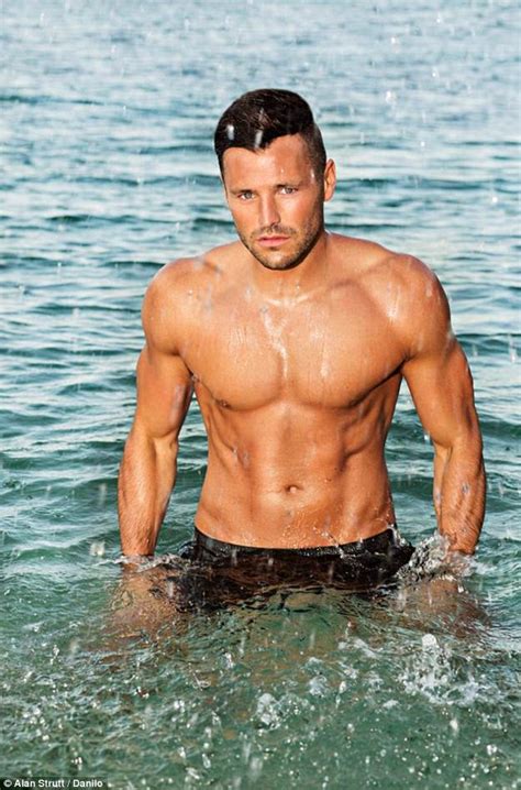 shirtless mark wright poses for new calendar shoot in his
