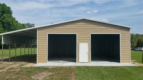 30x50 Custom Steel Building Central Florida Steel Buildings And Supply