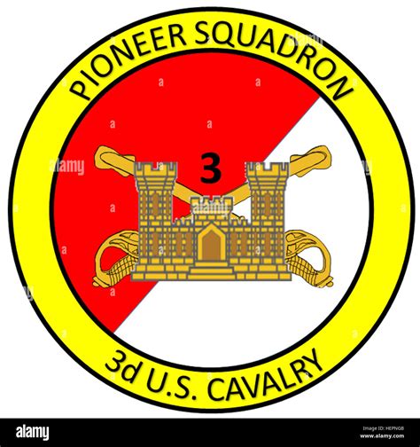 pioneer squadron  cavalry regiment stock photo alamy