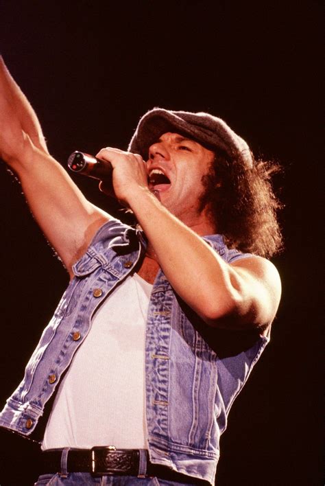 Ac Dcs Brian Johnson Fly On The Wall Tour In Denver Oct 25 1985