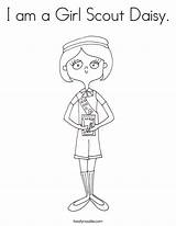 Scout Girl Daisy Coloring Am Built California Usa sketch template