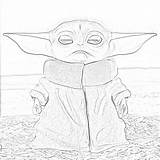 Yoda Baby Coloring Pages Mandalorian Cute Wars Star Downloadable Filminspector Old Adorable Thing While Little Popular sketch template