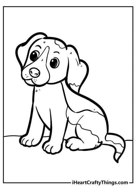 puppy coloring pages   printables