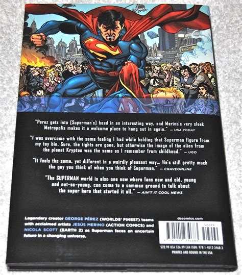 Superman 1 What Price Tomorrow 2012 Hardcover Collected Edition