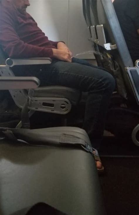 Frontier Airlines Man Caught On Camera Peeing On Seat