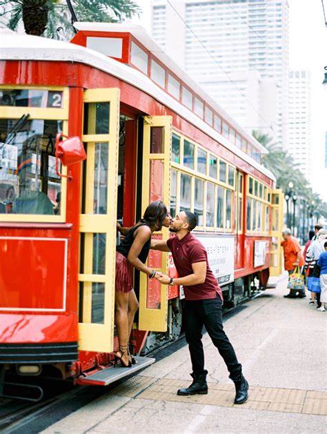 fun loving new orleans engagement session brianna paul