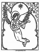 Angel Angels Library Clipart sketch template