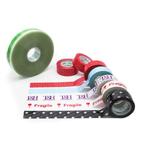 custom logo printed packaging adhesive branded packing tape