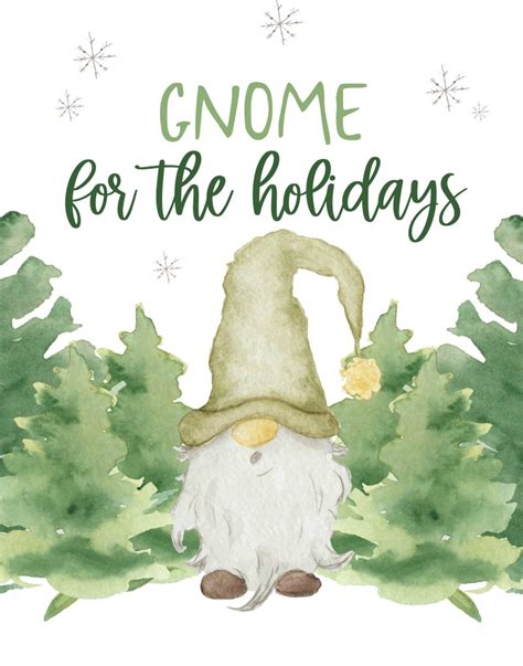 printable gnome images