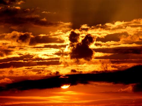 무료 이미지 수평선 구름 태양 해돋이 일몰 햇빛 새벽 분위기 황혼 저녁 어스름 빨간 잔광 기상 현상