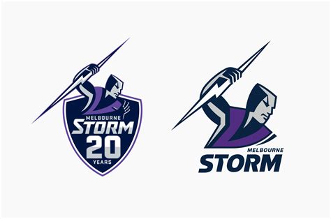 melbourne storm logo   draw  results storm spirited