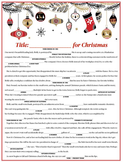create   holiday  mad libs game miami herald