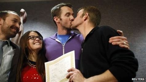 Utah Same Sex Marriage Ban Struck Down Bbc News