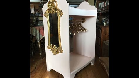 diy dress  armoire  portable workbench