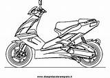 Scooter Transport Coloriages Mers sketch template