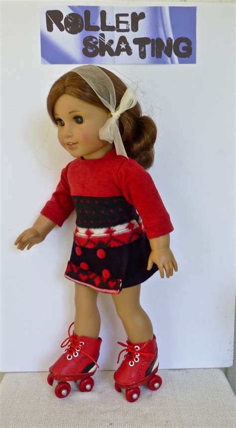 Eighteen Inch Doll Clothes Doll S Roller Skating Outfit Etsy Doll
