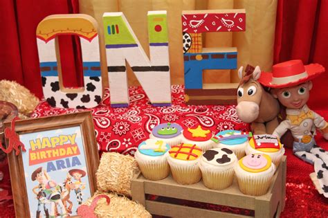 toy story birthday party ideas free printables aria s first bithday