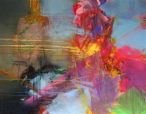 amazing abstract paintings  gerard stricher    colors