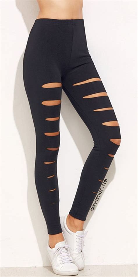 the 25 best ripped leggings ideas on pinterest punk costume net leggings and tights under jeans