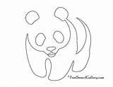 Outs Freestencilgallery Pandas Hippest Galleryhip September sketch template