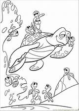 Nemo Finding Coloring Sheets Pages Printable Popular sketch template