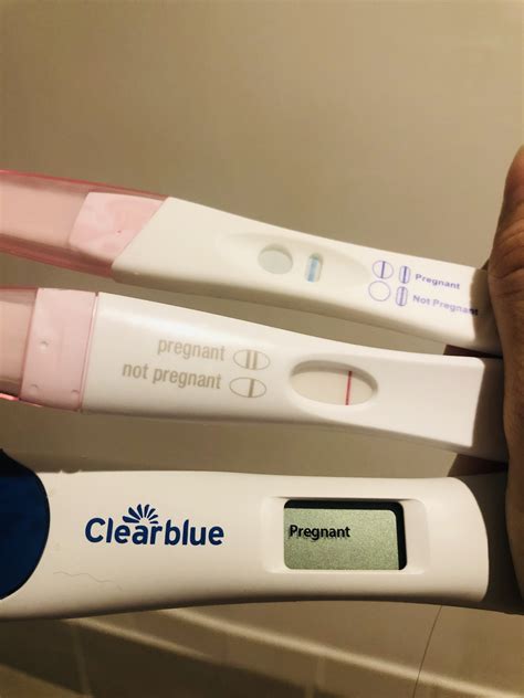 negative faint line clear blue positive pregnancy test pregnancy test