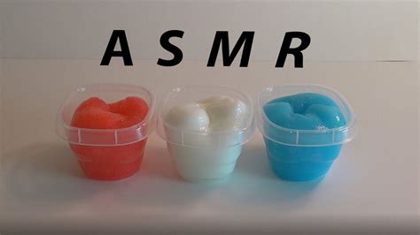 Asmr Colorful Slime Satisfaction Youtube