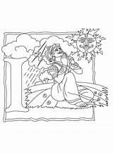Coloring Baps Pages Swaminarayan Kids Color Template Sketch sketch template