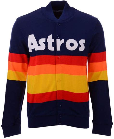 mitchell ness mens houston astros authentic sweater jacket reviews