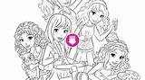 Lego Friends Coloring Pages Sheets Colouring Girls Little Choose Board Birthday sketch template