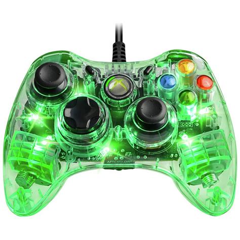 buy afterglow xbox  wired controller green xbox  controllers