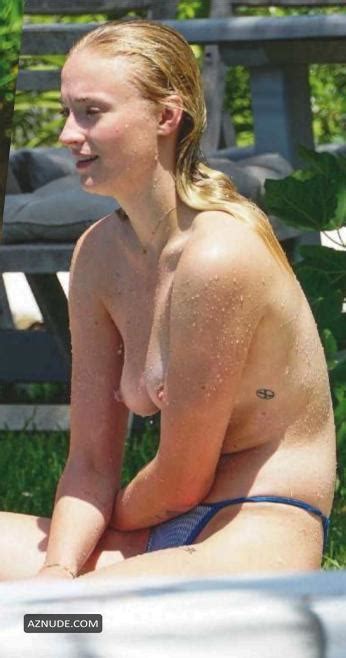 Sophie Turner Topless From Her Vacation In Ibiza July