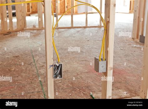 electrical wiring   home construction stock photo royalty  image  alamy