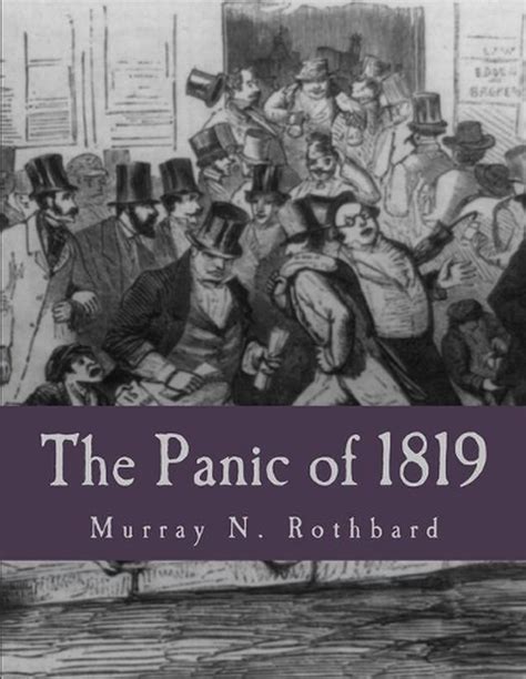 the panic of 1819 reactions and policies by murray rothbard english