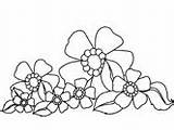 Coloring Flowers Pages Cartoon Ws sketch template