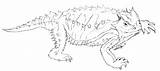 Horned Lizard Toad Pages Coloring Mexican Sketch Templates Deviantart Template sketch template