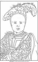 Coloring Hans Pages Holbein Paintings Famous sketch template