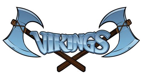 Crossed Viking Axes Illustrations Royalty Free Vector