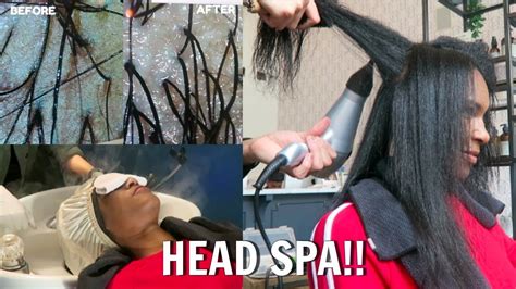 japanese head spa experience regrow  hair youtube