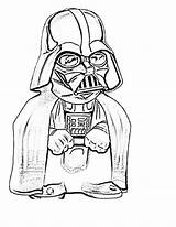 Vader Darth Coloring Pages Sheets Printable sketch template