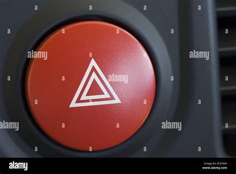 car hazard button  res stock photography  images alamy