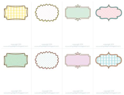 amy  delightful blog printable note cardsplace cards gift tags
