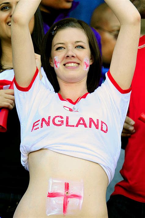 female fans of the world cup