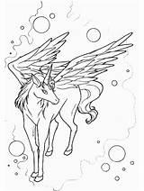 Coloring Pegasus Pages Popular Library Kids sketch template