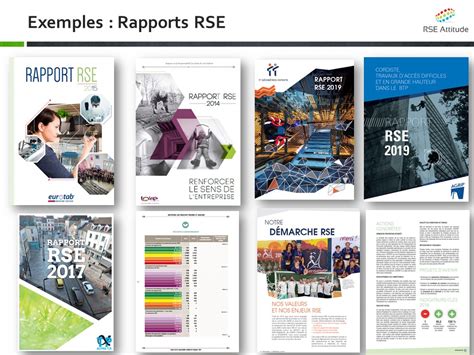 rapport  reporting rse rse attitude