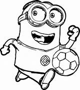 Minion Coloring Print Pages Purple Getcolorings sketch template