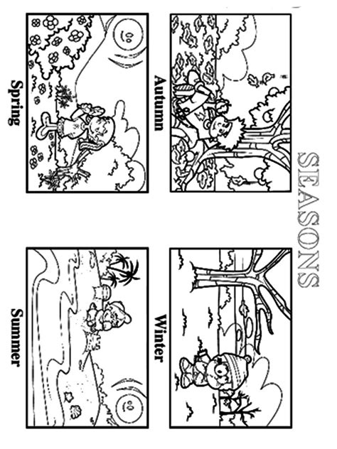 ideas  coloring  seasons coloring pages printable