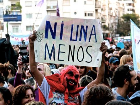 Thousands Take To Streets In Argentina To Protest Violence Against Women