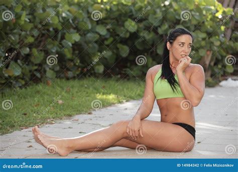 young woman    shoulder stock photo image  places