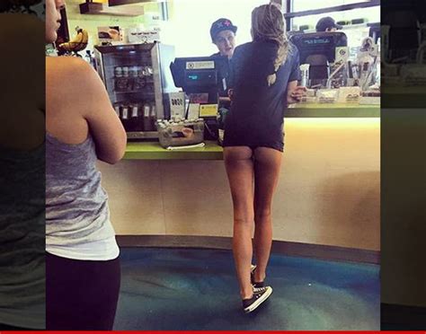 samantha hoopes ass out at juice bar is that on the menu